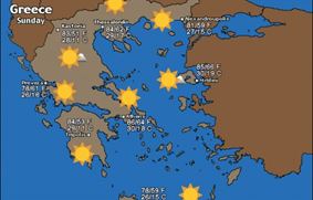 Погода в Греции в июне