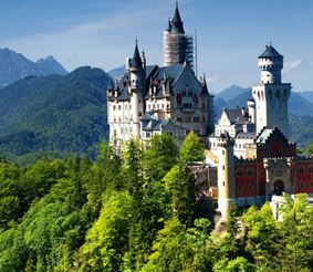 Лебединый замок Баварии