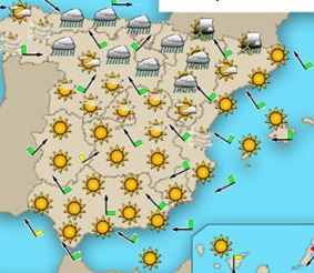 Подробно о погоде в Испании в октябре 2014 года