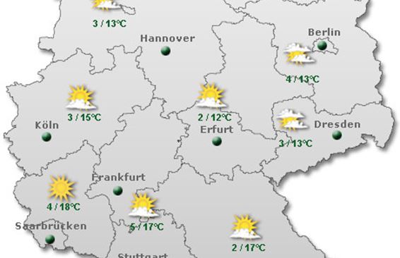 Погода в Германии в ноябре