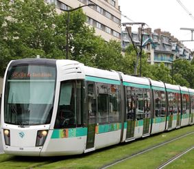 Общественный транспорт Парижа. Трамвай