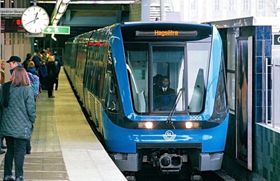 Общественный транспорт Стокгольма. Метро
