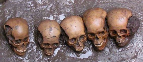 В Мексике обнаружена страшная находка времён Империи Ацтеков