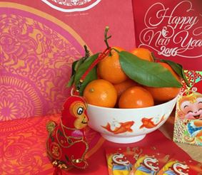 Как украсить стол, встречая Новый год  2016 по китайскому календарю?