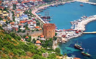 Antalya and neighbouring archeological sites