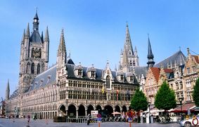 An attractive city in Belgian Flanders