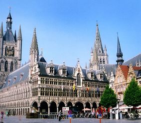 An attractive city in Belgian Flanders