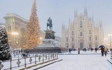 Погода в Италии в декабре 2016 – январе 2017-го года