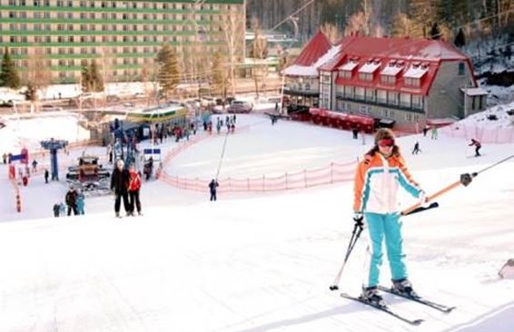 Закрываем горнолыжный сезон в России. Курорт «Благодать». Видео