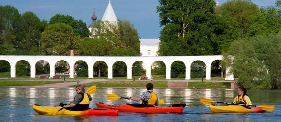 Водный туризм в Великом Новгороде