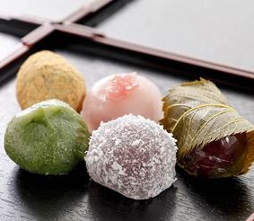 Четыре весенних десерта Японии