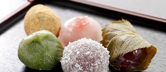 Четыре весенних десерта Японии