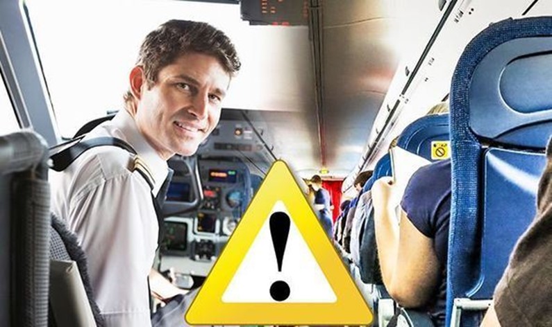 Как по действиям экипажа определить, что на борту самолёта неприятности