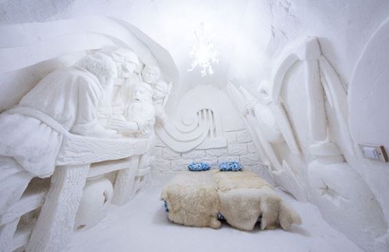 5 Самых крутых ледяных отелей в мире