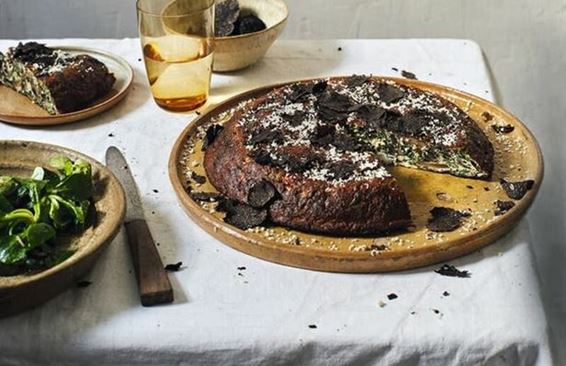Фриттата с черным трюфелем – аутентичный рецепт из Италии