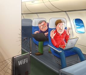 Как обезопасить свои личные данные при подключении к Wi-Fi в самолёте