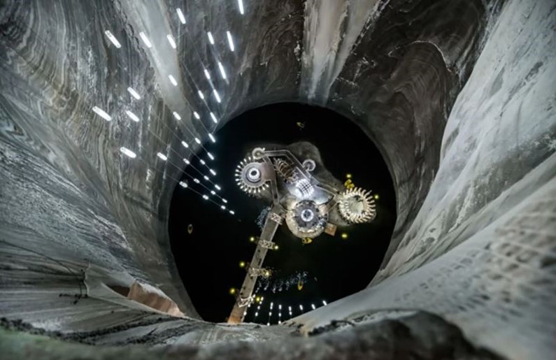 Одна из самых невероятных примечательностей Румынии - соляная шахта Салина Турда