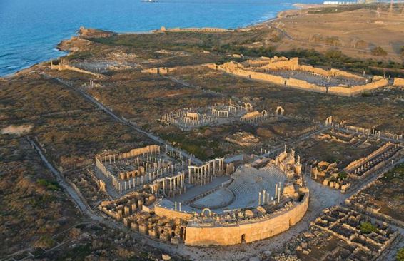Лептис Магна - древнеримский город, который проиграл в гражданской войне в Ливии