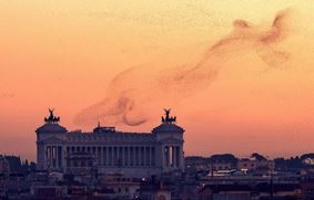 Посетите Рим зимой, чтобы увидеть это потрясающее чудо природы