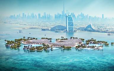 «Дубайские рифы»: восстановление океана и экотуризма