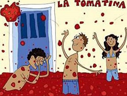 В помидорной войне погибла сотня тонн томатов