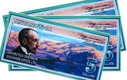 Напечатаны первые «антарктические» доллары
