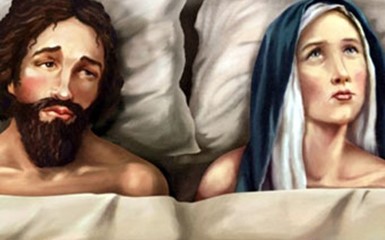 Постер с Девой Марией не понравился прихожанам церкви в Новой Зеландии
