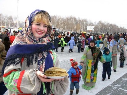 В России Масленица оказалась популярнее Дня влюбленных