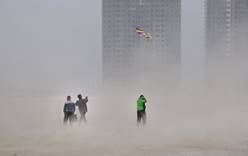 В Китае ждут второй песчаной бури