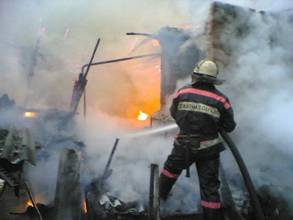 В Архангельске горит туристический комплекс «Малые Карелы»