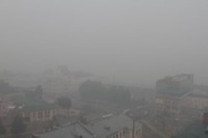 Нижний Новгород скрылся в дыму