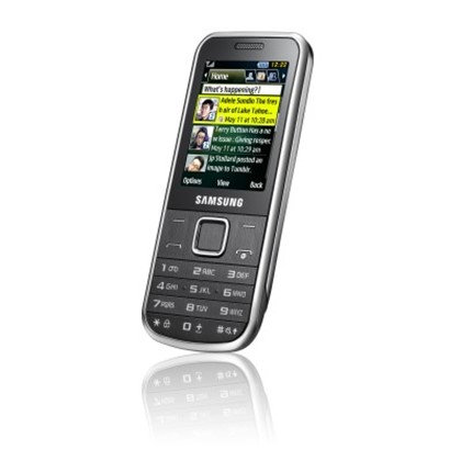 Samsung C3222: телефон с поддержкой двух SIM-карт и QWERTY клавиатурой