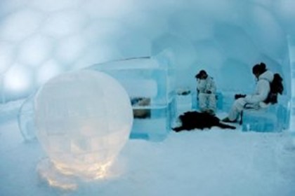 На японском острове Хоккайдо открылся ледяной отель