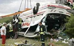 В Турции попал в аварию автобус с туристами