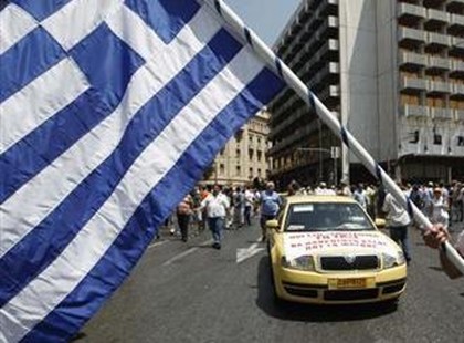 Таксисты Греции сделают перерыв в забастовке
