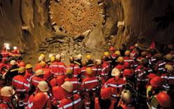 В Европе строят самый длинный тоннель в мире