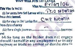 На Шри-Ланке введут визы