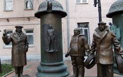 Памятник «Мимино» работы Церетели открыли в Тбилиси