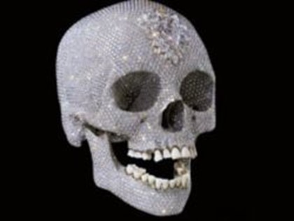 В Лондоне выставят бриллиантовый череп