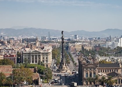 В Барселоне туристы застряли на высоте 60 метров