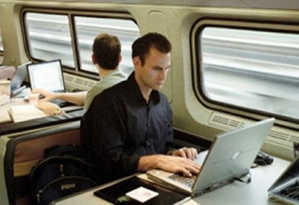 В поездах России все больше интернета