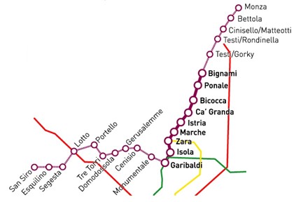 Новая линия метро откроется в Милане