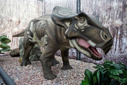 Выставка динозавров проходит в Дубае