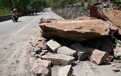 Землетрясение в Китае не задело туристов