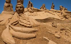 В Корее пройдет фестиваль песчаных скульптур