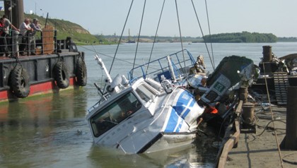 Капитан затонувшего теплохода «Полесье-8» признал свою вину