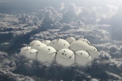Португальский изобретатель создал самолет в виде облака