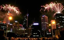 Австралия встречает Новый год масштабным фейерверком