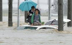 Японию затопило наводнение
