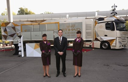 Etihad Airways представила в Европе уникальную передвижную выставку